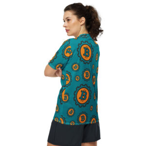Bitcoin Pattern Recycled unisex sports jersey - Image 5