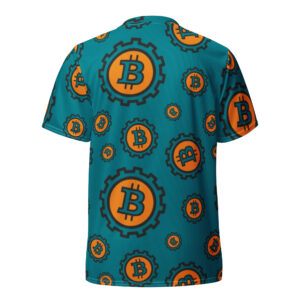 Bitcoin Pattern Recycled unisex sports jersey - Image 7