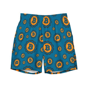 Bitcoin Men's swim trunks