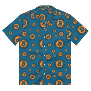 Bitcoin Unisex Button Shirt