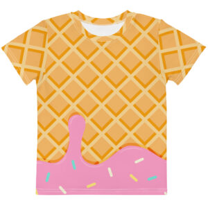 kids cotton crew neck t shirt