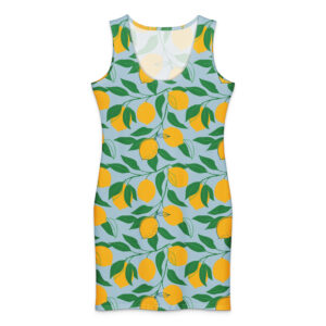 all over print cotton bodycon dress white front 6a43ba4b0041d.jpg