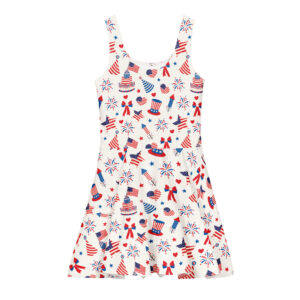 all over print cotton skater dress white front 6a43ba4b4a14d.jpg